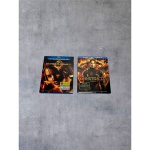 Hunger Games Blu-ray Bundle Lionsgate‎ VGC 2-Movie Set